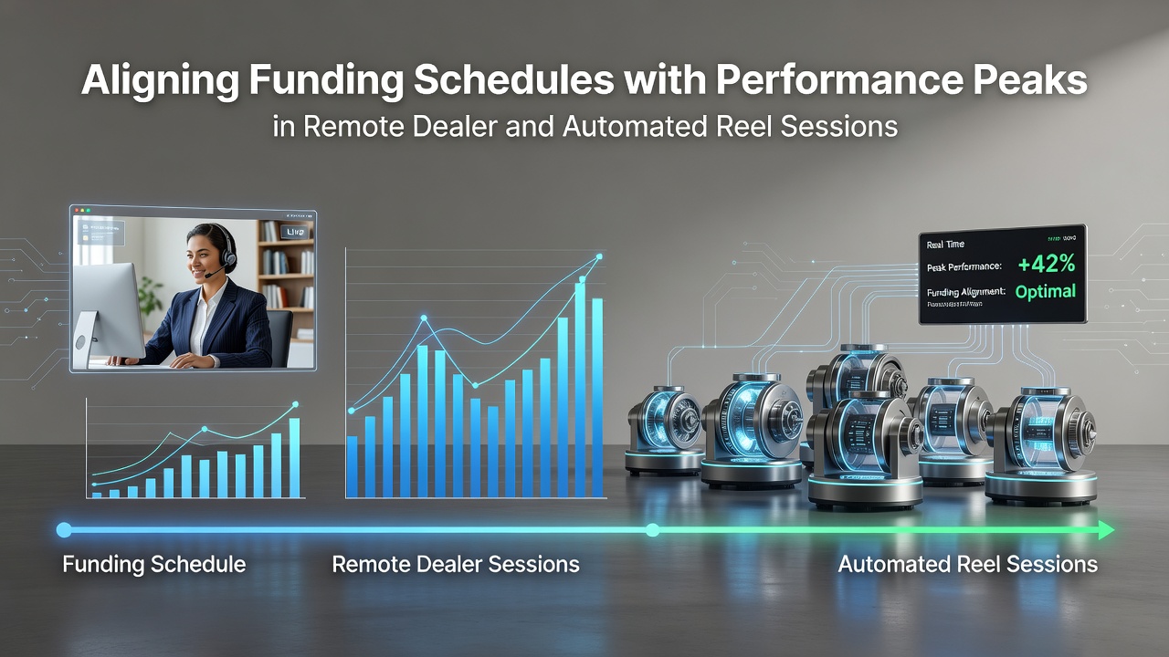 Visualisierung von Performance-Peaks und korrespondierenden Einzahlungsfenstern in hybriden Casino-Sessions
