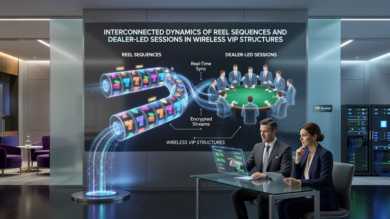 Visualisierung der Synchronisation zwischen Slot-Sequenzen und Live-Dealer-Sessions über mobile Netzwerke