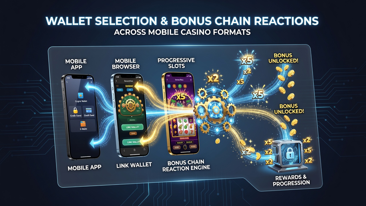 Mobile Casino-Formate mit verknüpften Wallet-Boni