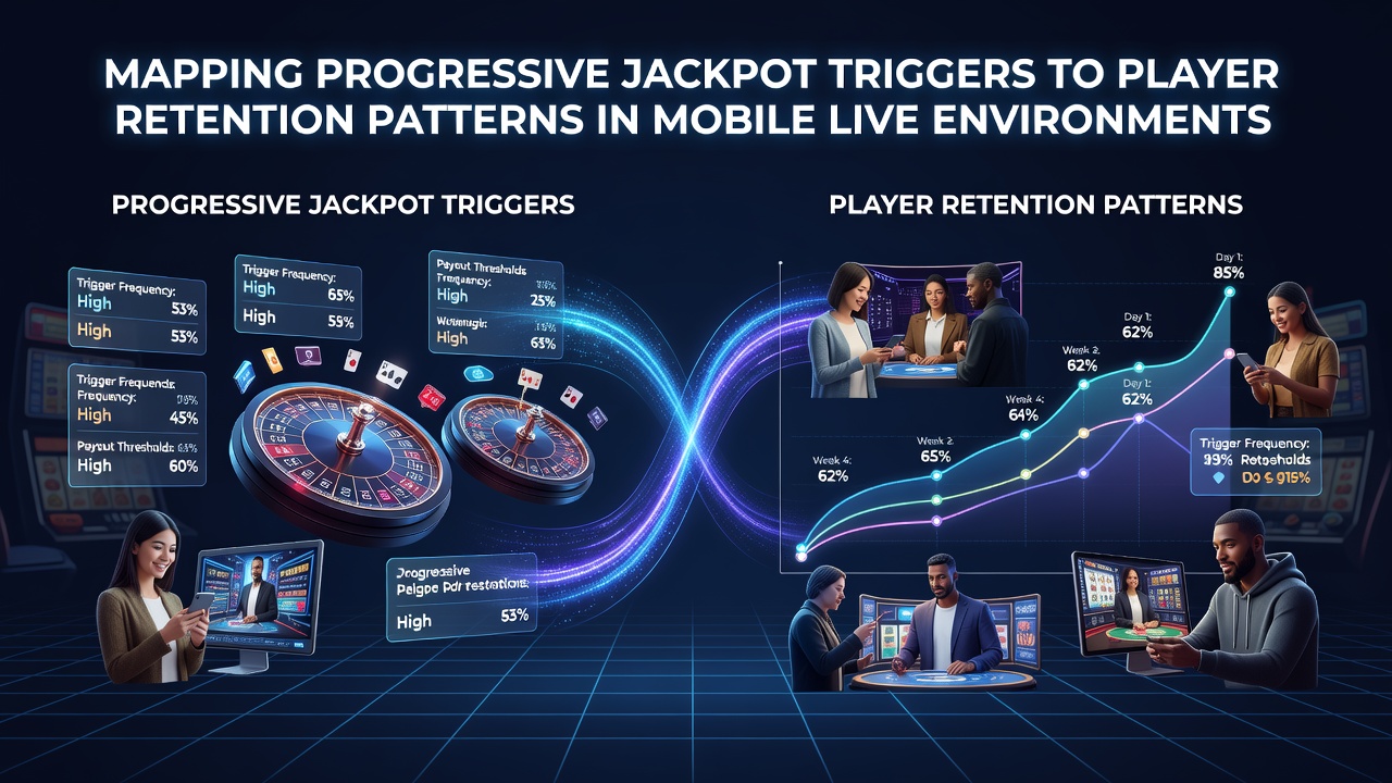 Visualisierung der Jackpot-Trigger-Zuordnung in mobilen Live-Casino-Umgebungen