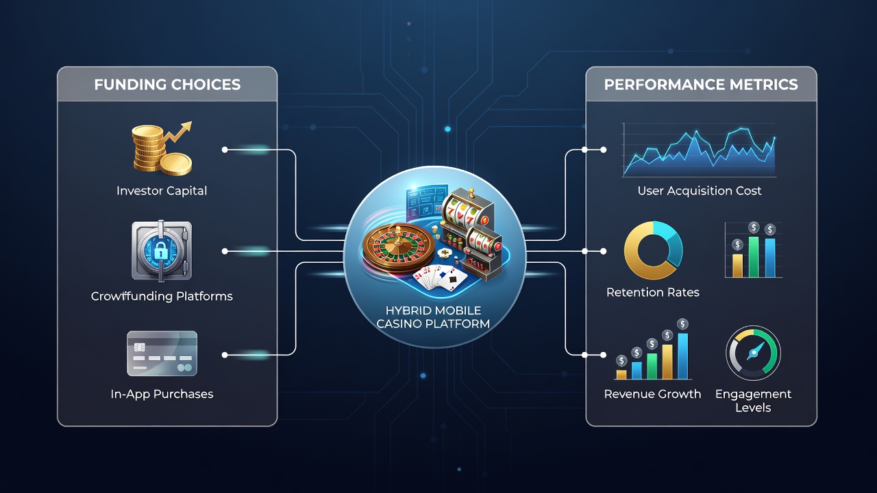 Analyse von Leistungsmetriken und Finanzierungsinteraktionen in mobilen Casino-Apps
