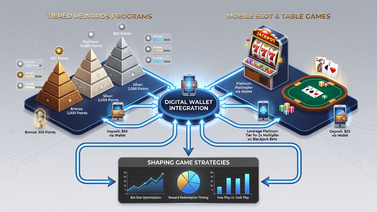 Mobile Strategien mit E-Wallets und gestaffelten Belohnungen
