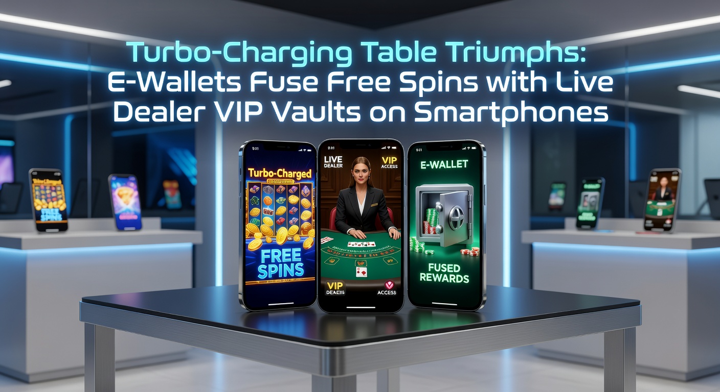 Smartphone mit Live-Dealer-App und E-Wallet-Integration, das Freispiele in VIP-Tischspiele umwandelt